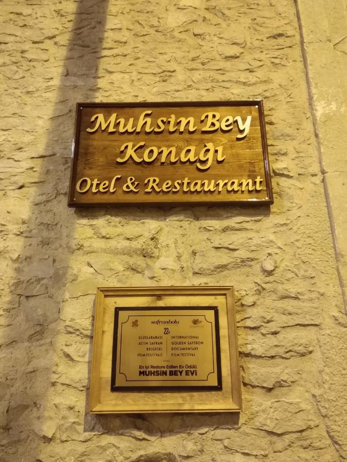 Muhsin Bey Konagi Hotel Safranbolu Exterior foto